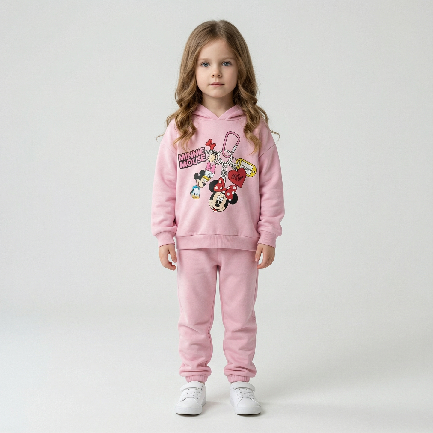 Cotton Sweatshirt and Pants Set