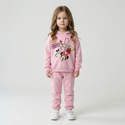 Cotton Sweatshirt and Pants Set
