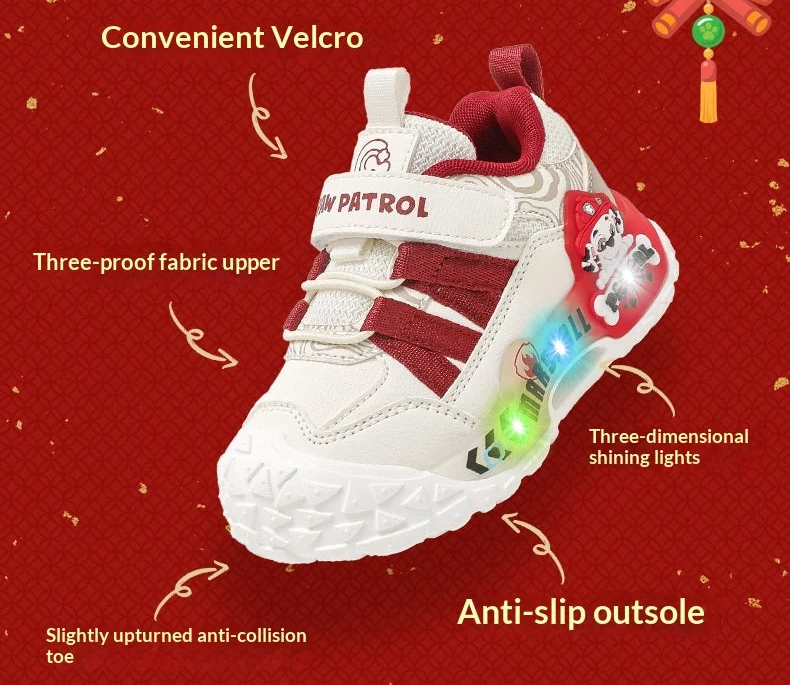 Genuine PAW Patrol LED Light-Up Sneakers