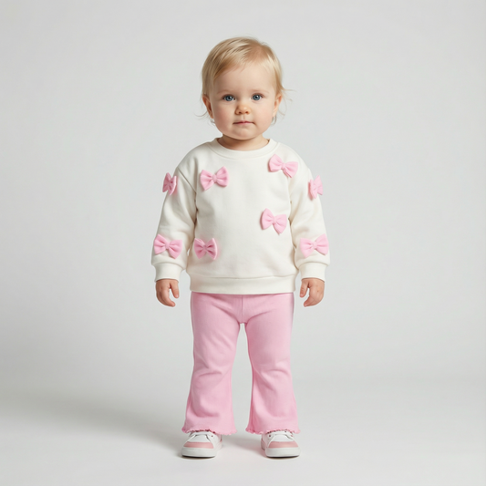 Cozy Two-Piece Outfit Set – Soft Top & Matching Bottoms