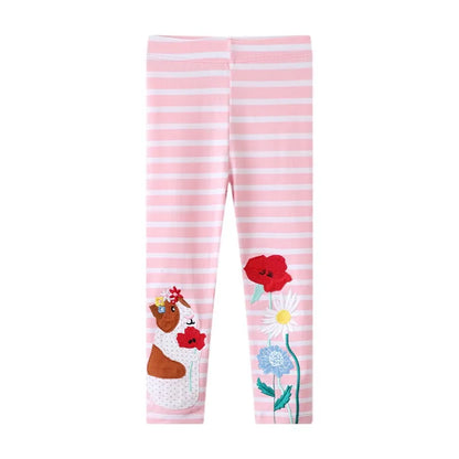 Soft Cotton With Playful Design Leggings