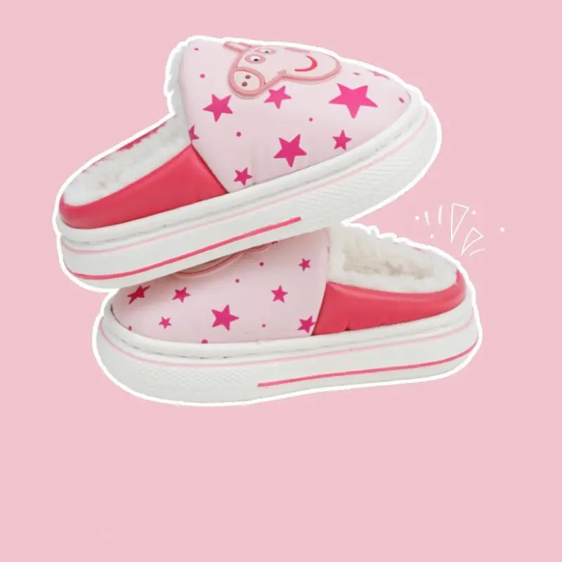 Peppa & George Pig Plush Warm Slippers