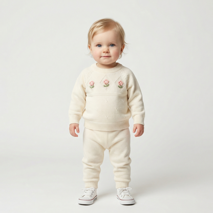 Cozy Two-Piece Outfit Set – Soft Top & Matching Bottoms