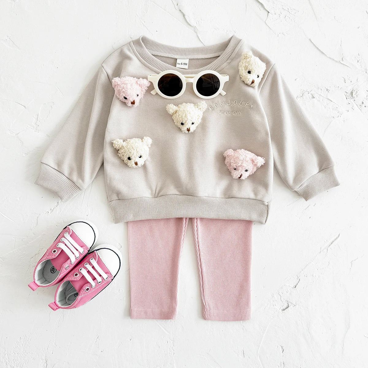 Cozy Two-Piece Outfit Set – Soft Top & Matching Bottoms