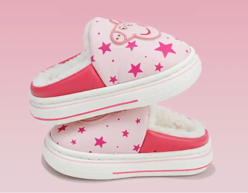 Peppa & George Pig Plush Warm Slippers