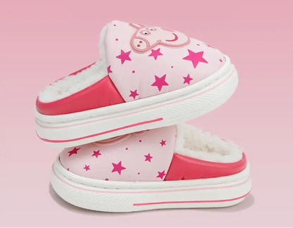 Peppa & George Pig Plush Warm Slippers