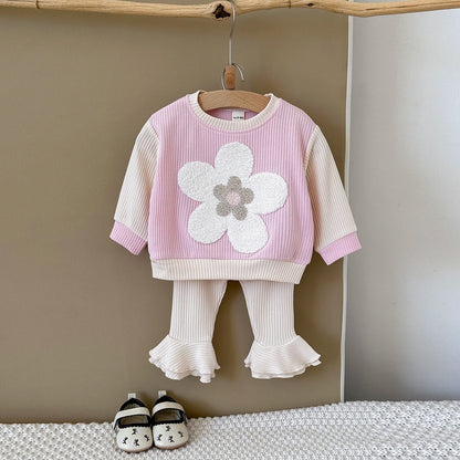 Cozy Two-Piece Outfit Set – Soft Top & Matching Bottoms