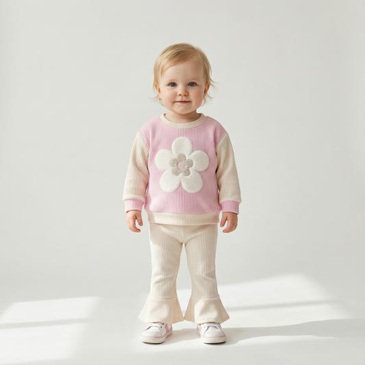 Cozy Two-Piece Outfit Set – Soft Top & Matching Bottoms