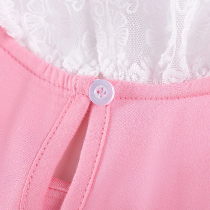 Summer 100% Cotton Unicorn T-Shirt & Shorts Set