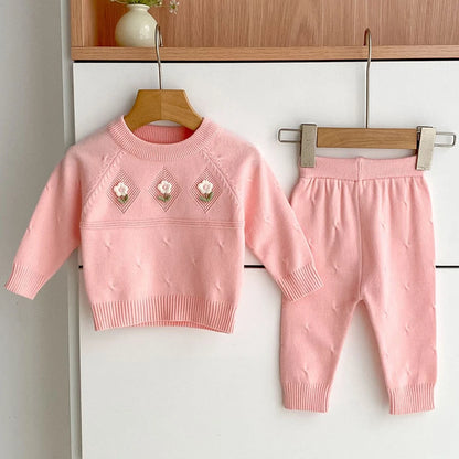 Cozy Two-Piece Outfit Set – Soft Top & Matching Bottoms