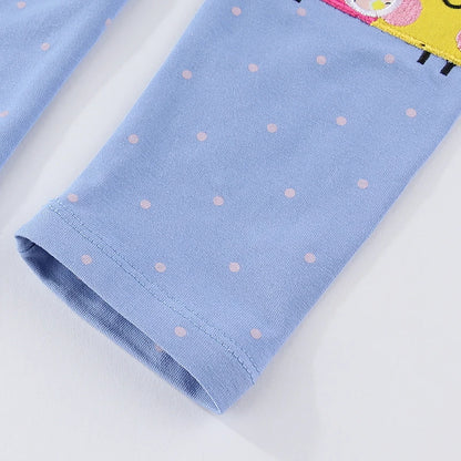 Soft Cotton With Playful Design Leggings