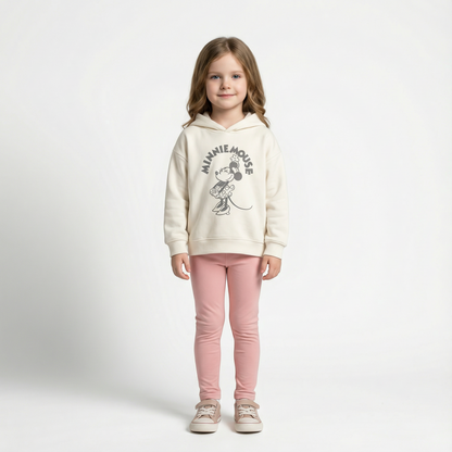 Cotton Sweatshirt and Pants Set