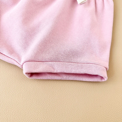 Cartoon T-Shirt and Shorts Set