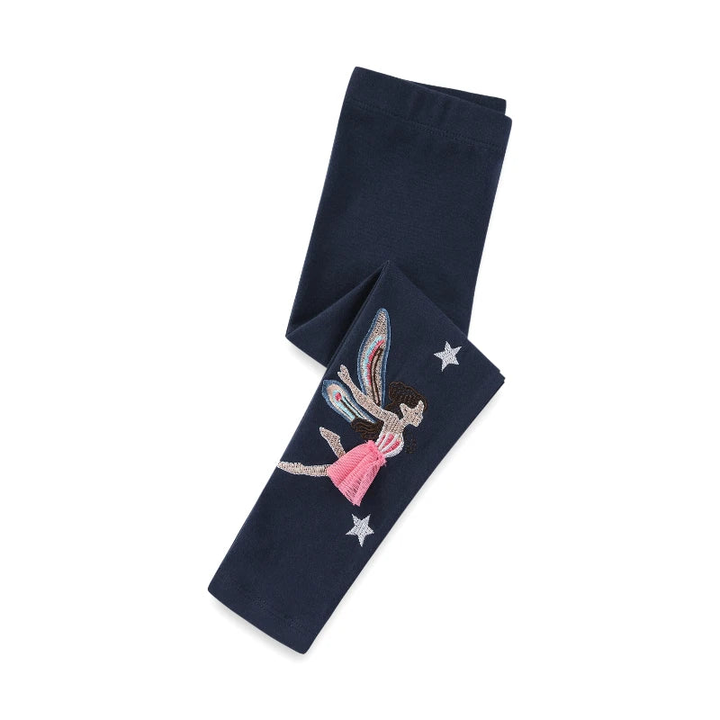 Soft Cotton With Playful Design Leggings