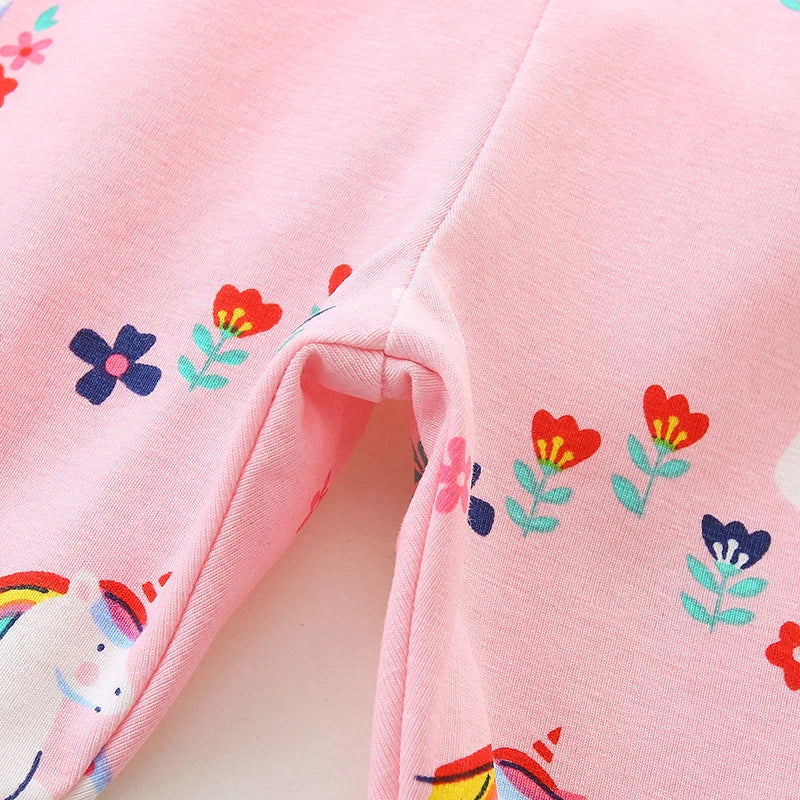 Soft Cotton With Playful Design Leggings