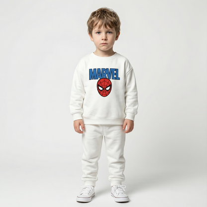 Cotton Sweatshirt and Pants Set