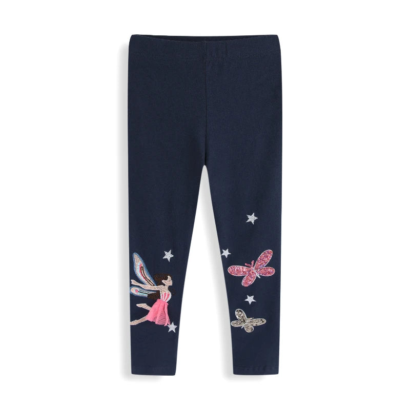 Soft Cotton With Playful Design Leggings