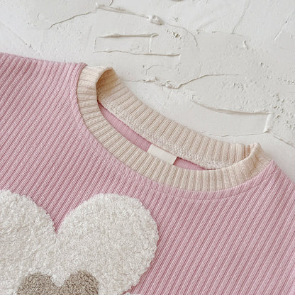 Cozy Two-Piece Outfit Set – Soft Top & Matching Bottoms