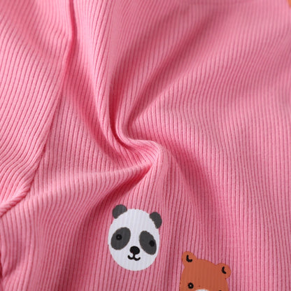 Soft Cotton With Playful Design Leggings