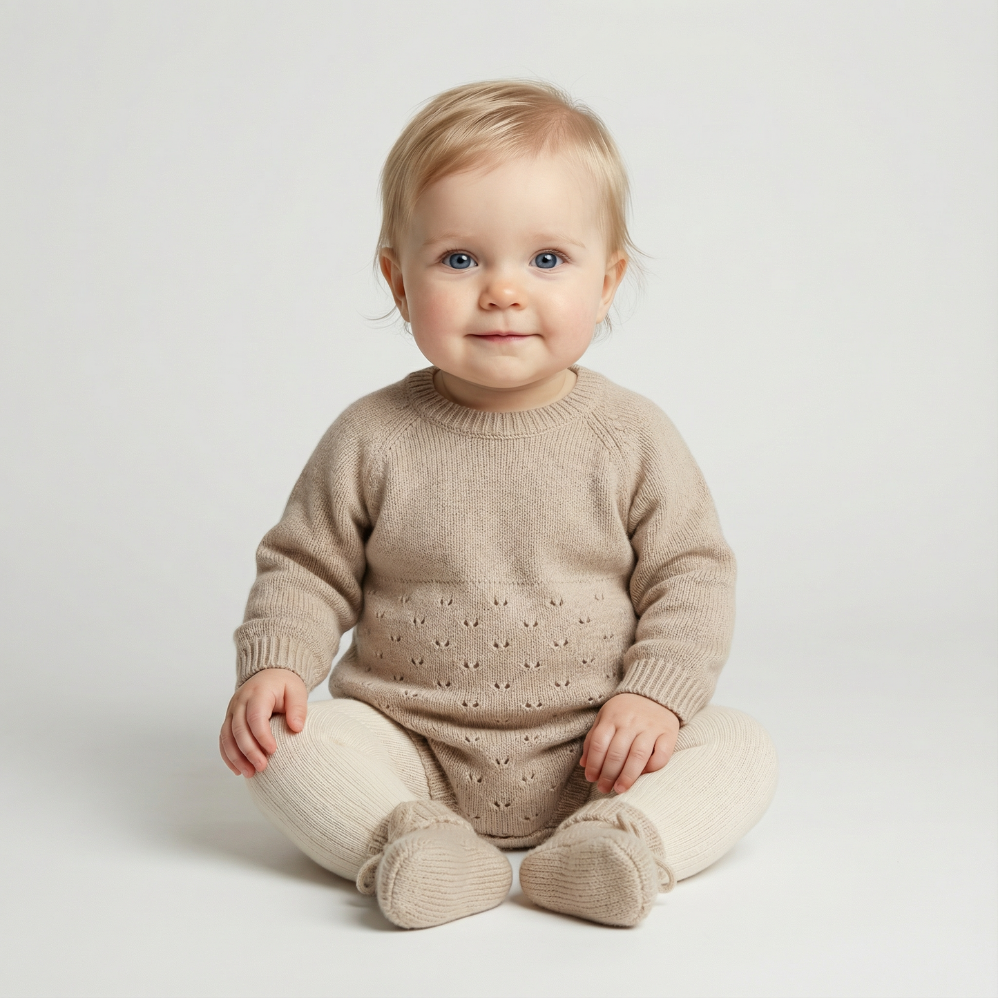 Cozy Knitted Overalls