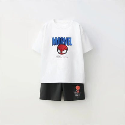Cartoon T-Shirt and Shorts Set