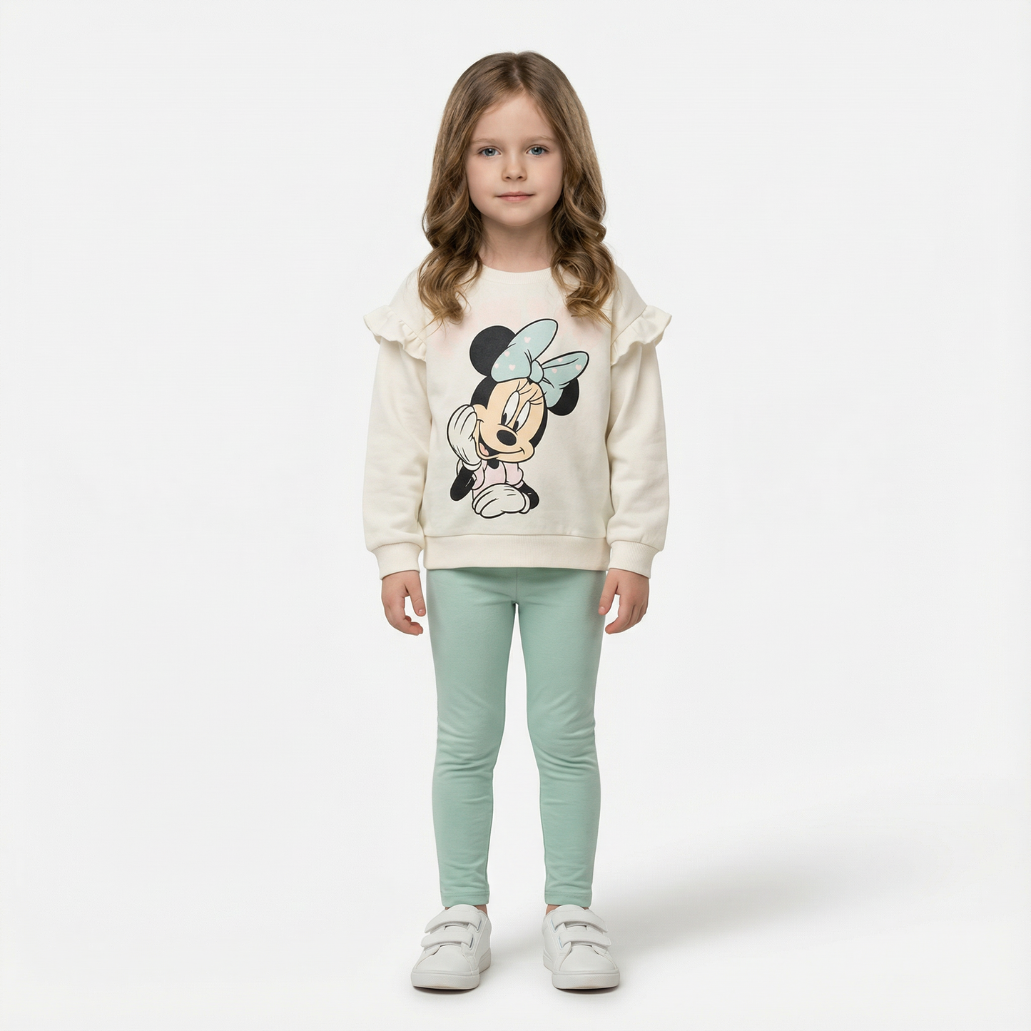 Cotton Sweatshirt and Pants Set