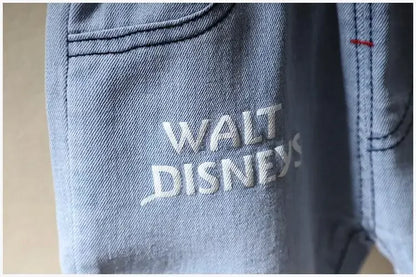 Mickey Mouse T-shirt & Jeans Shorts Set