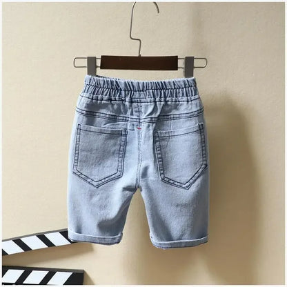 Mickey Mouse T-shirt & Jeans Shorts Set