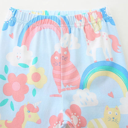 Soft Cotton With Playful Design Leggings