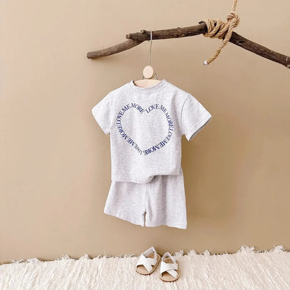 Children’s Casual T-Shirt & Shorts Set