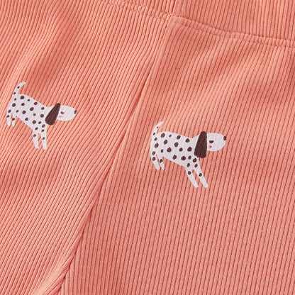 Soft Cotton With Playful Design Leggings