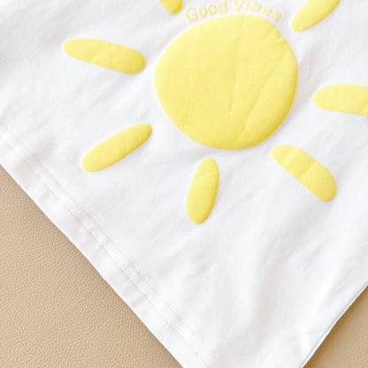 Cartoon T-Shirt and Shorts Set