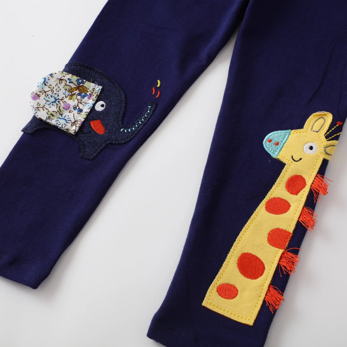 Soft Cotton With Playful Design Leggings