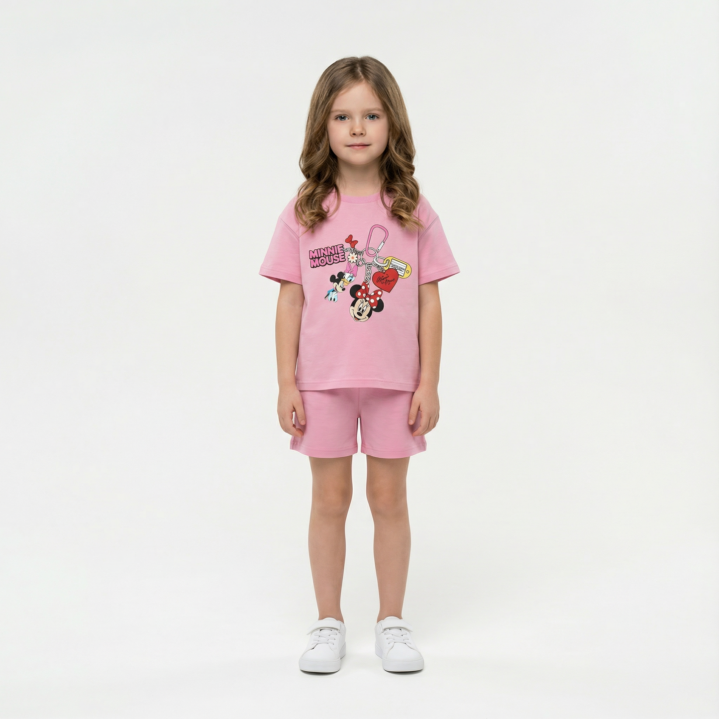 Cartoon T-Shirt and Shorts Set