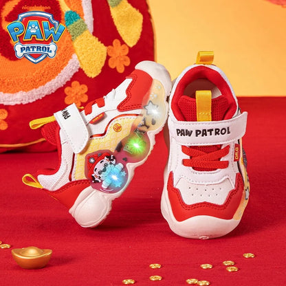 Genuine PAW Patrol Strap, Breathable, Non-Slip, LED Sneaker Shoes