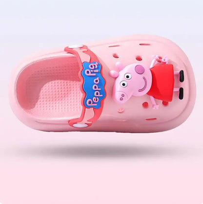 Lightweight, Breathable & Non-Slip Peppa & George Pig Summer Slippers