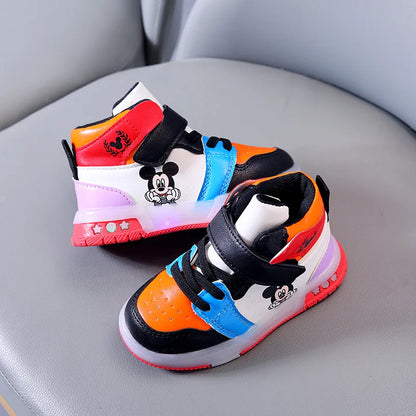 Minnie & Mickey Mouse LED Sneakers