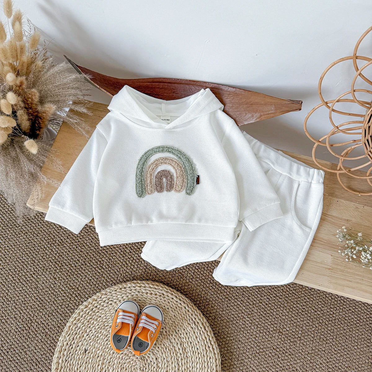 Cozy Two-Piece Outfit Set – Soft Top & Matching Bottoms