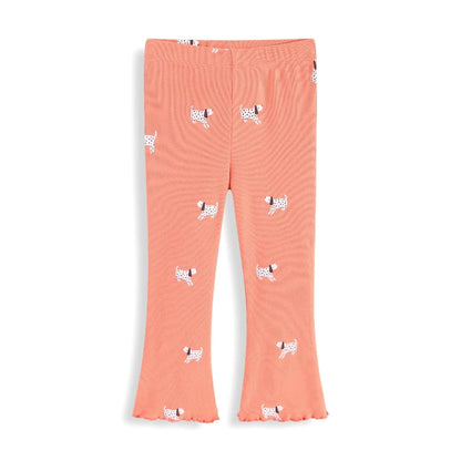 Soft Cotton With Playful Design Leggings
