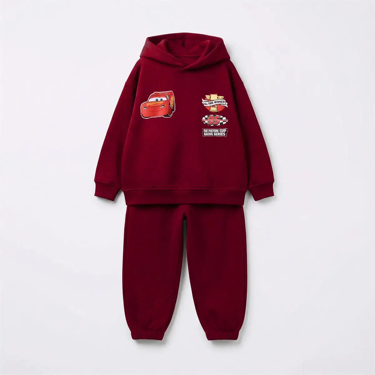 Cotton Sweatshirt and Pants Set