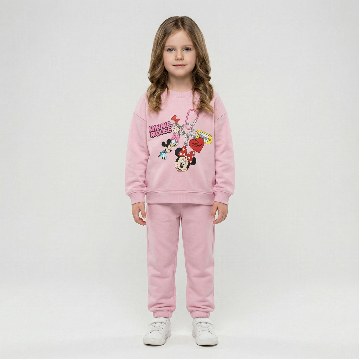 Cotton Sweatshirt and Pants Set