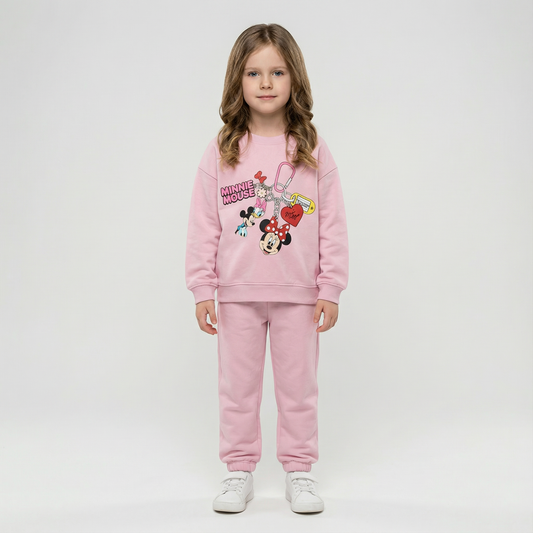 Cotton Sweatshirt and Pants Set