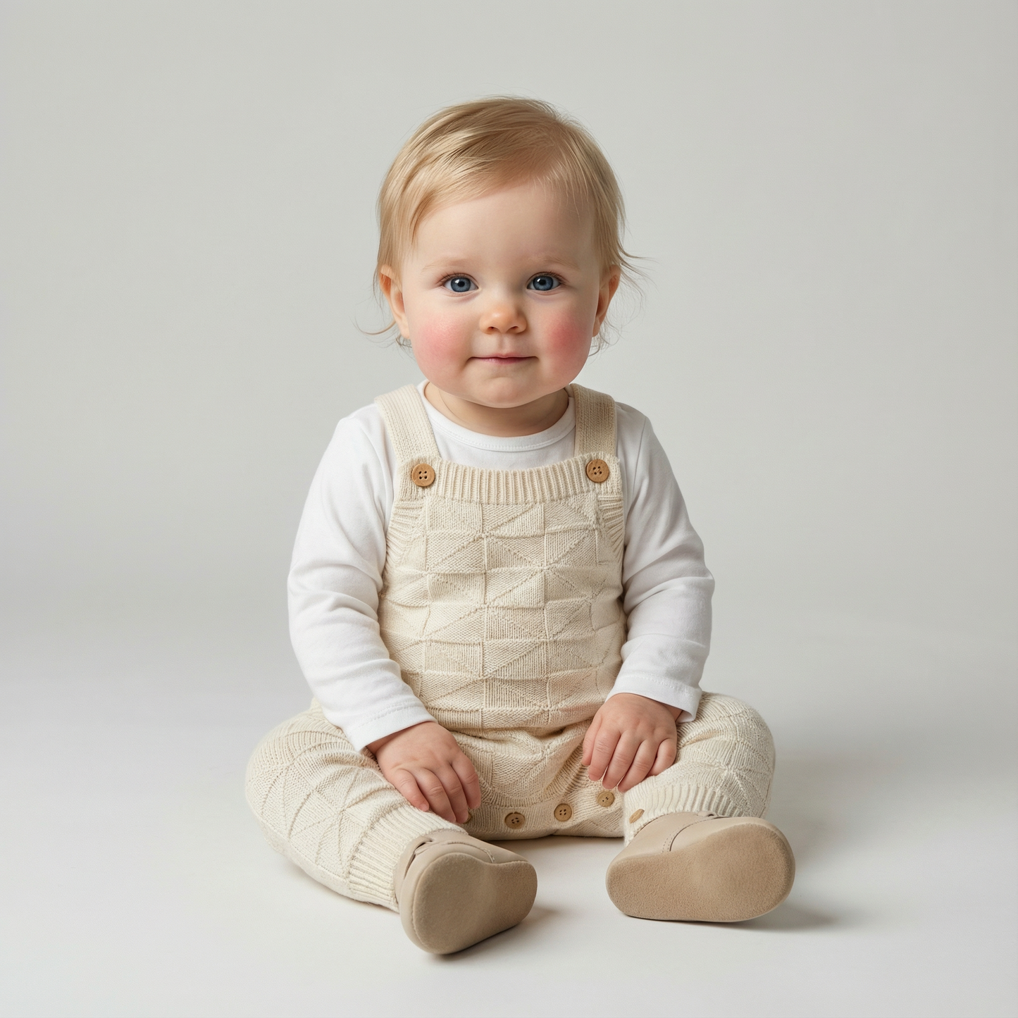 Cozy Knitted Overalls