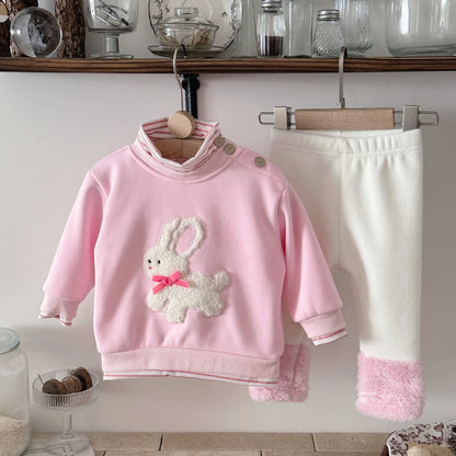 Cozy Two-Piece Outfit Set – Soft Top & Matching Bottoms