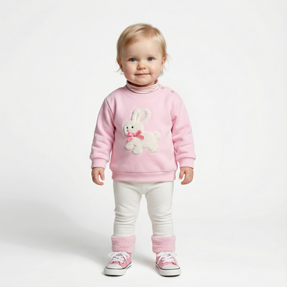 Cozy Two-Piece Outfit Set – Soft Top & Matching Bottoms