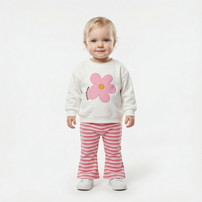 Cozy Two-Piece Outfit Set – Soft Top & Matching Bottoms