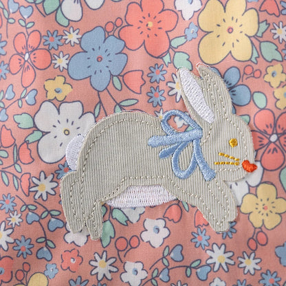 Summer 100% Cotton Rabbit T-Shirt & Shorts Set