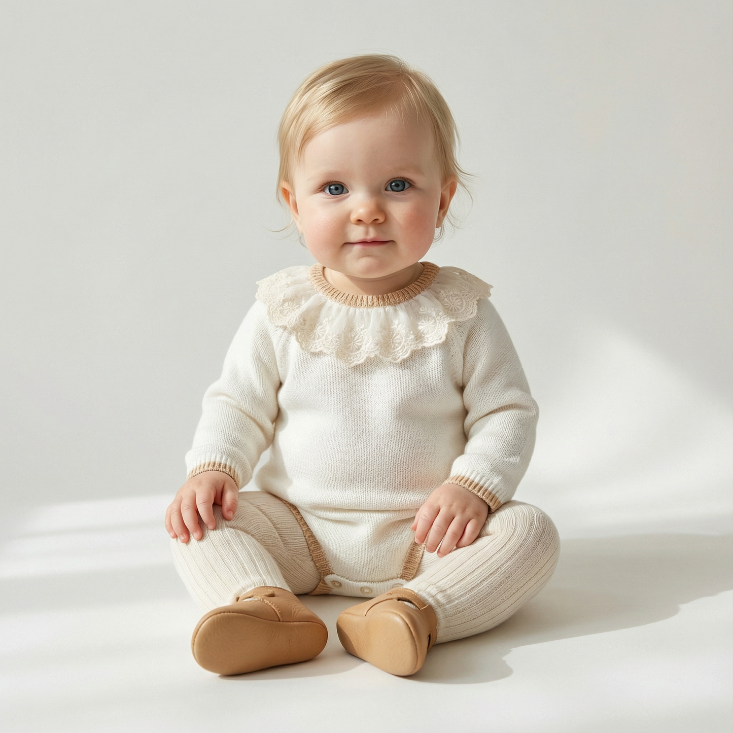 Cozy Knitted Overalls