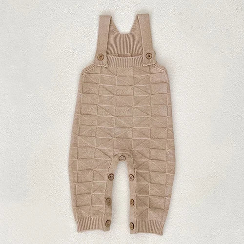 Cozy Knitted Overalls