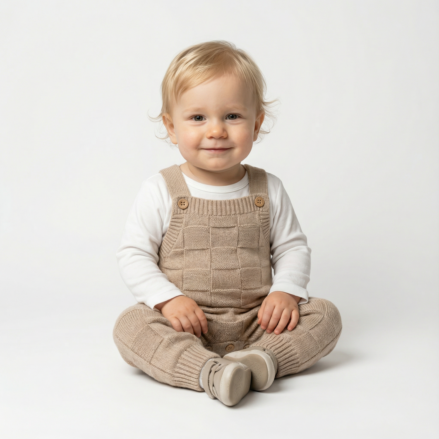 Cozy Knitted Overalls